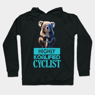 Just a Highly Koalified Cyclist Koala 2 Hoodie